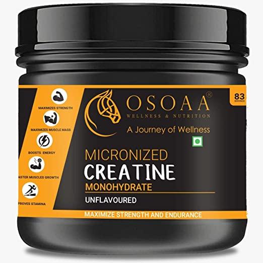 Micronized Creatine Monohydrate - 250gm (83 Servings) - Kriya Fit