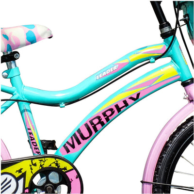 20T Murphy Kids Bicycle for 5 to 8 Years - 20 T Road Cycle Single Speed - Multicolor