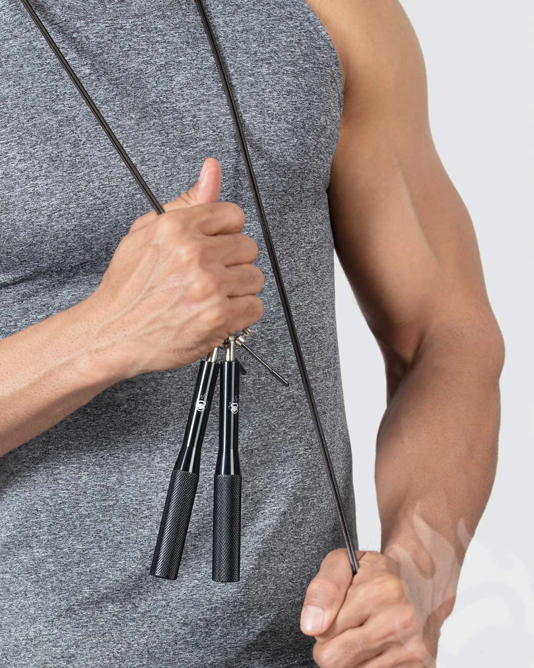 Active Metallic Handles Speed Rope - Burnlab.Co