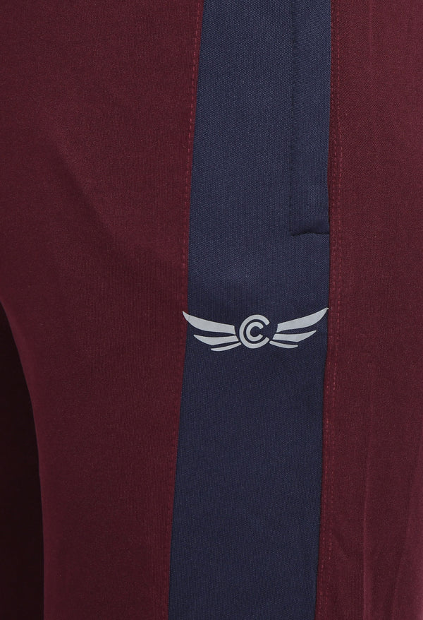 Men Colorblock Maroon...