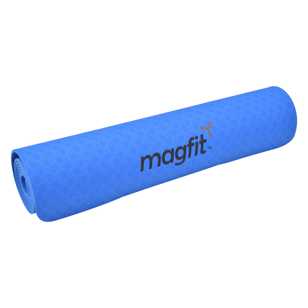 Magfit TPE Yoga Mat  6mm (Blue)