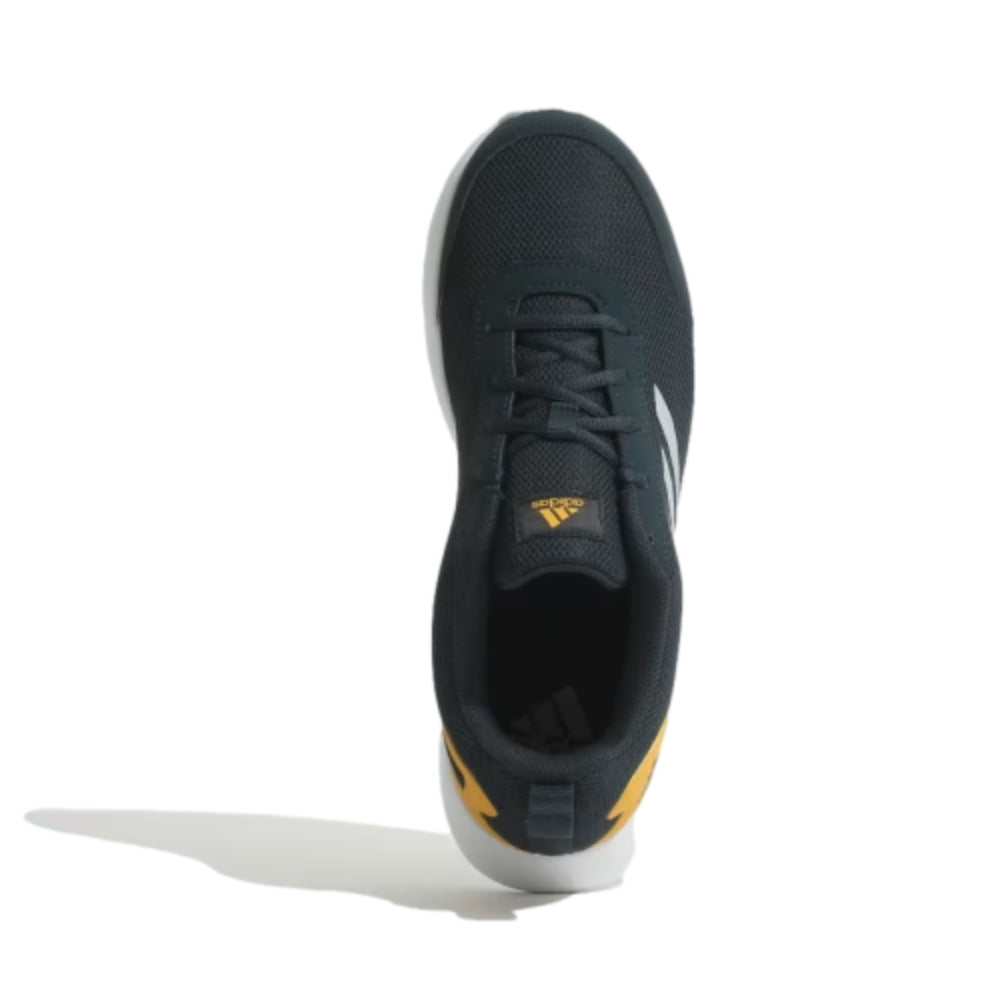 Men's Questeron Running Shoe (Tech Onix/Silver Metallic/Preloved Yellow)