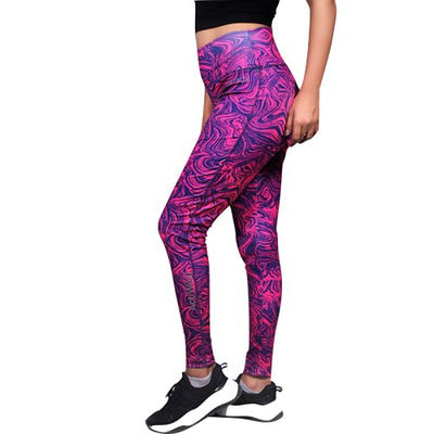 Women’s Skinny Fit Polyester Leggings (Inter Shine)