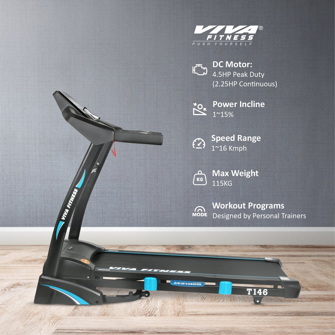 T-146 DC Motorized Treadmill