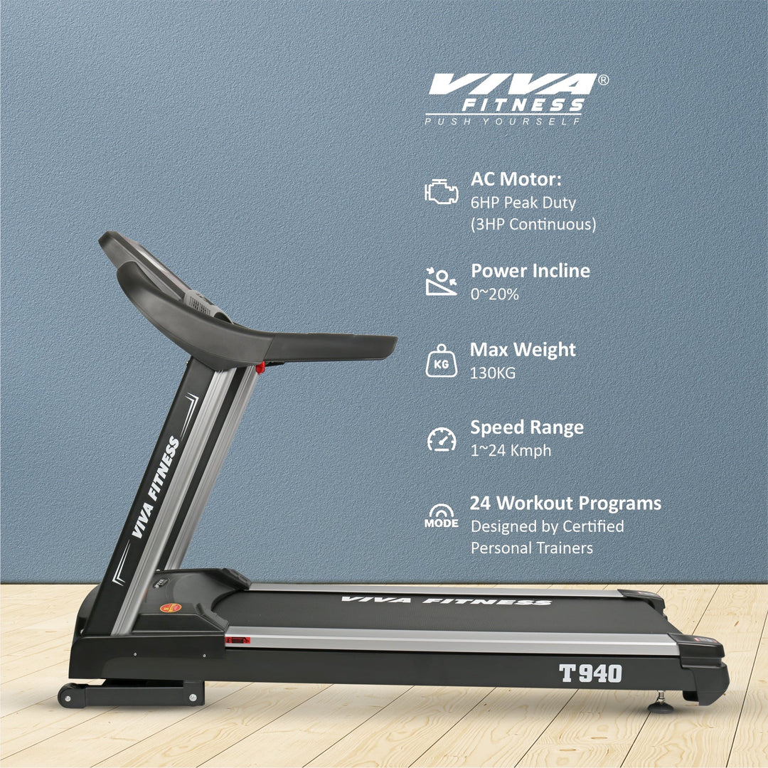 T-940 Motorized Treadmill for Home Use