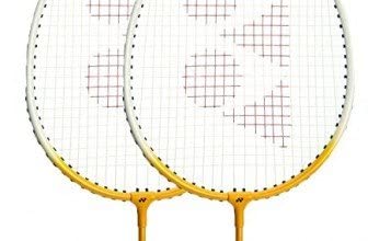 GR 303 Aluminium Strung Badminton Racquet (Half Cover) | Red
