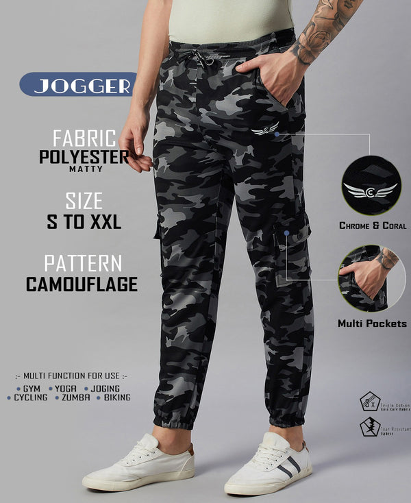 Men Camouflage Black...