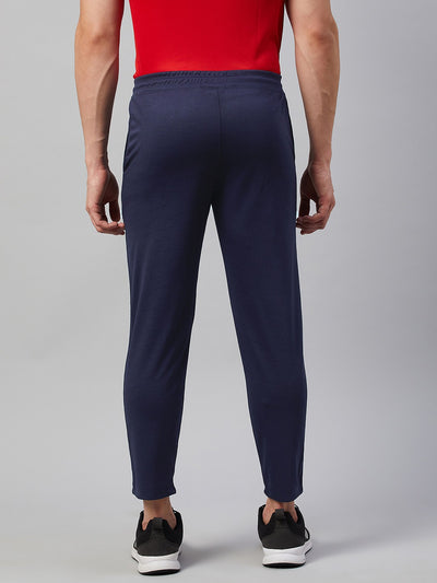 Men Printed Grey/Dark Blue Night Track Pants (Pack of 2)