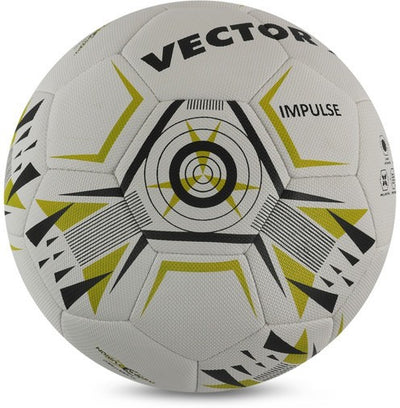 Impulse Rubber Fusion Football - Size: 5 (Pack Of 1)(White-green)