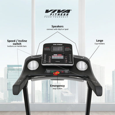 T-245 DC Motorized Treadmill