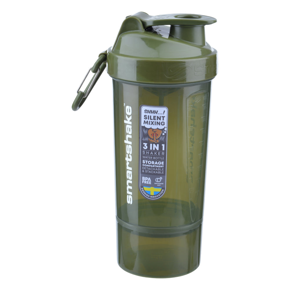 SmartShake Unisex Original 2GO One Shaker (Army Green)