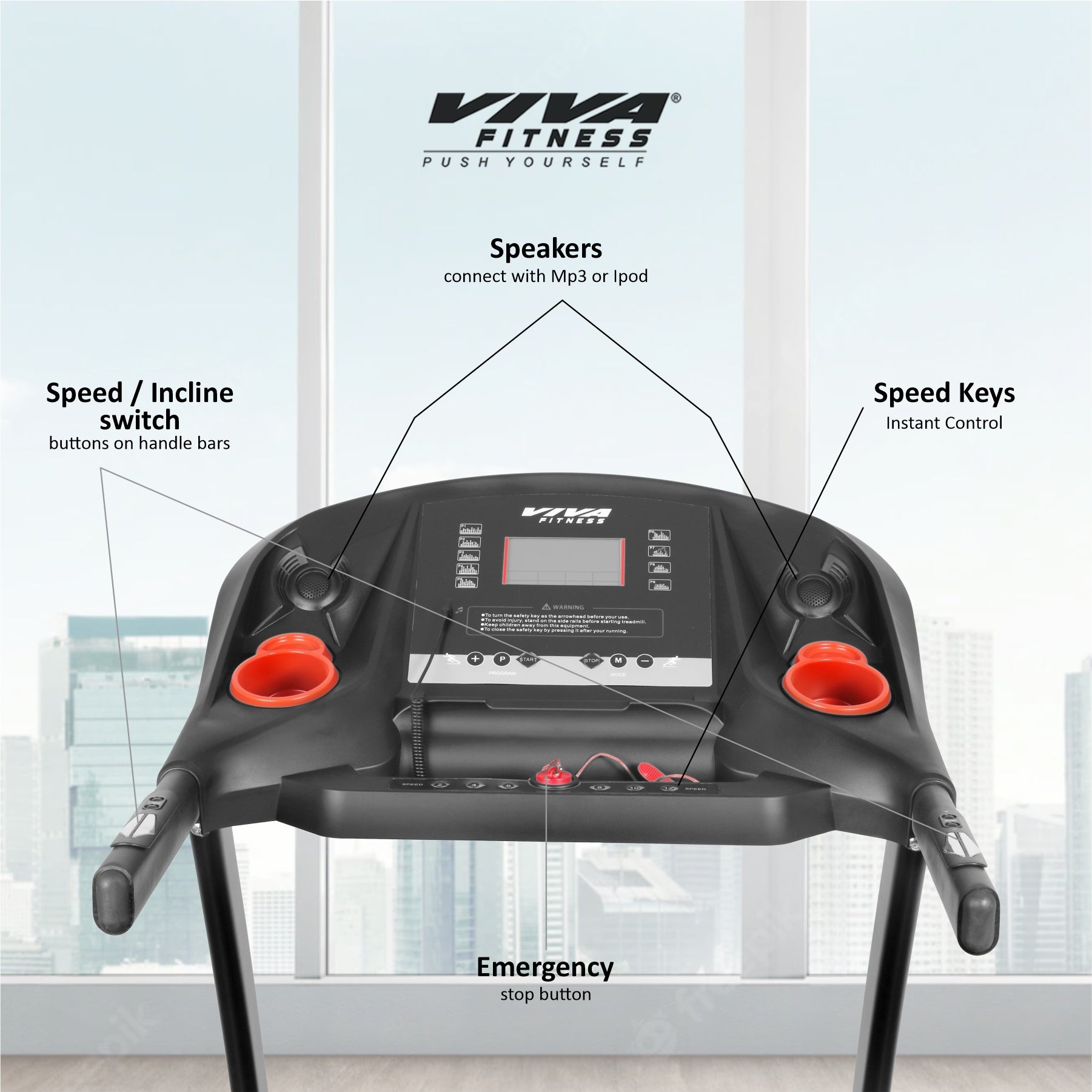 Viva treadmill best sale t 406