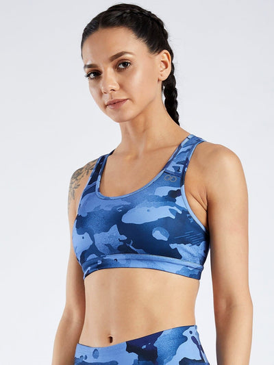 Essential Camo Printed Sports Bra #3