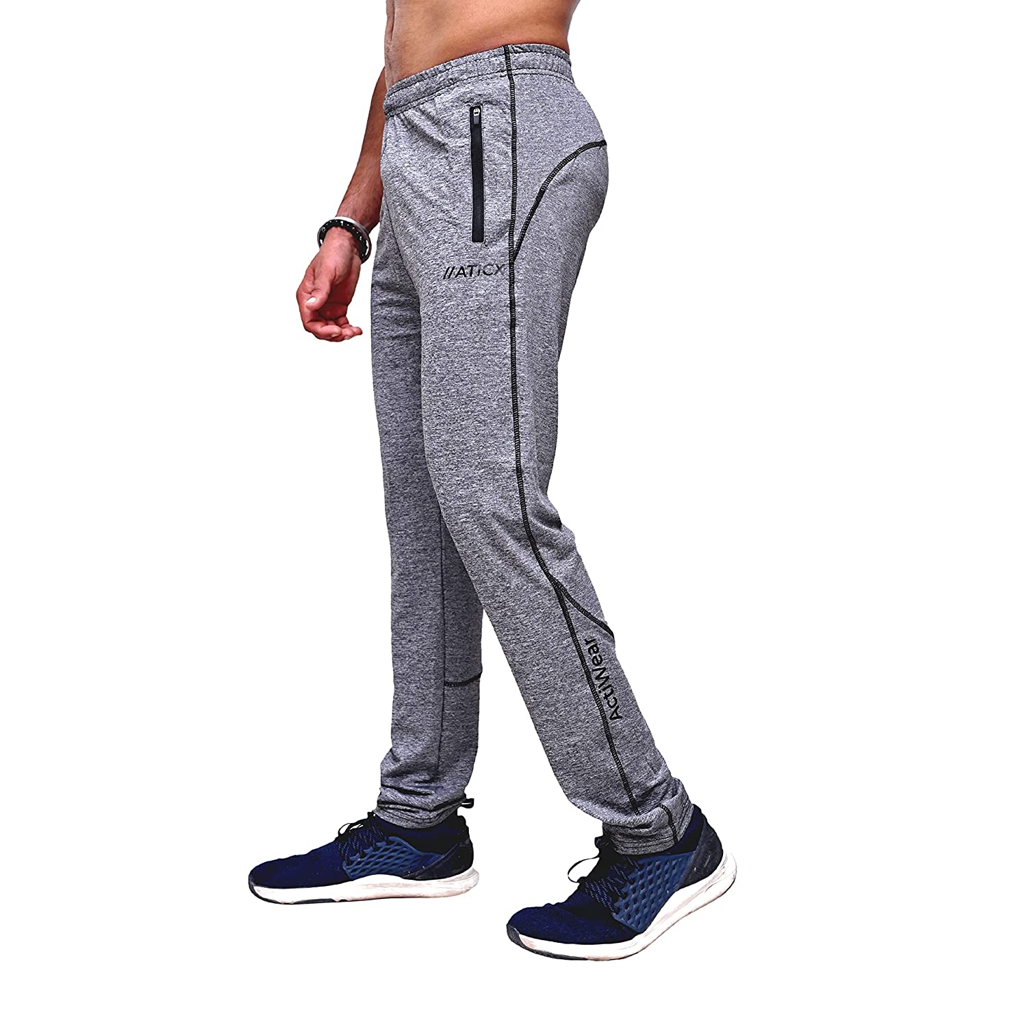DBURKE Mens Regular Fit Sports Track Pants (Airforce/Medium) : Amazon.in:  Clothing & Accessories