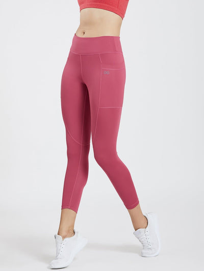 Maxtreme Power me Hippie Pink Ankle Pockets Leggings