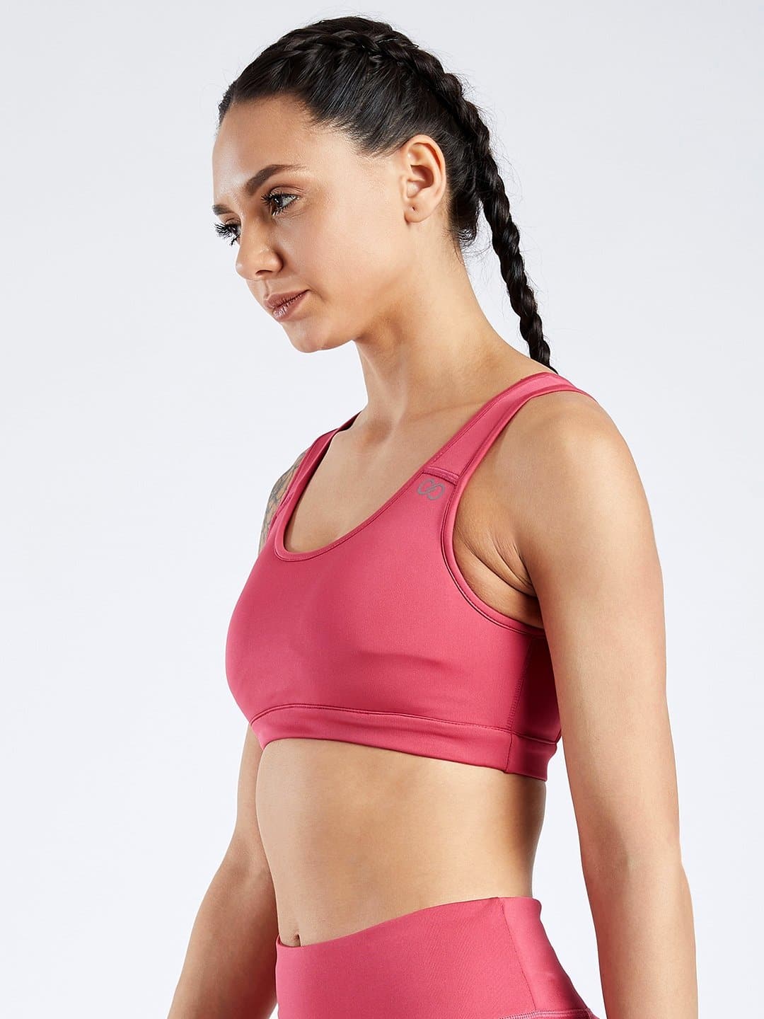 Creeluxe Power Me Hippie Pink Sports Bra