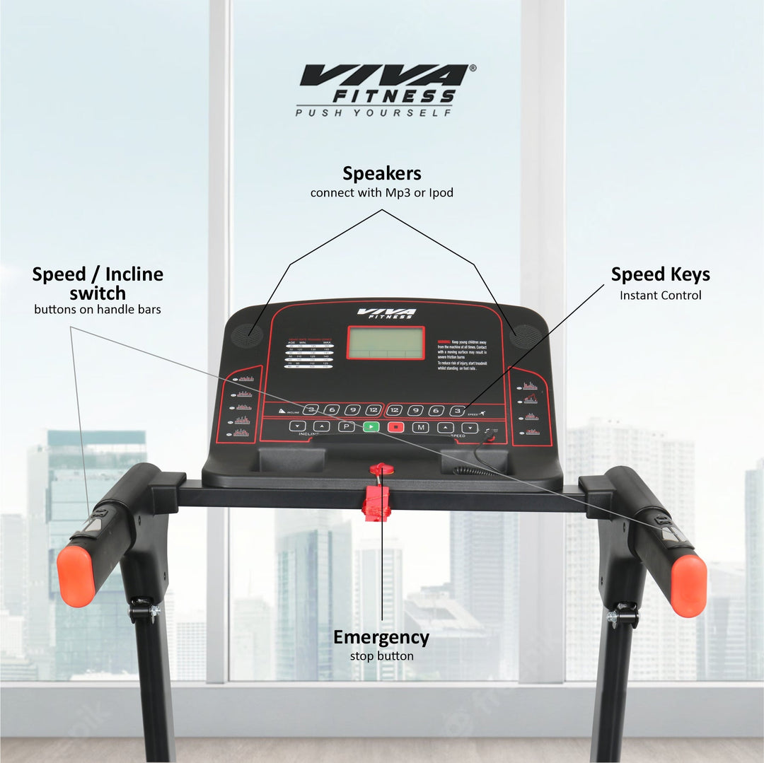 T-406 DC Motorized Treadmill