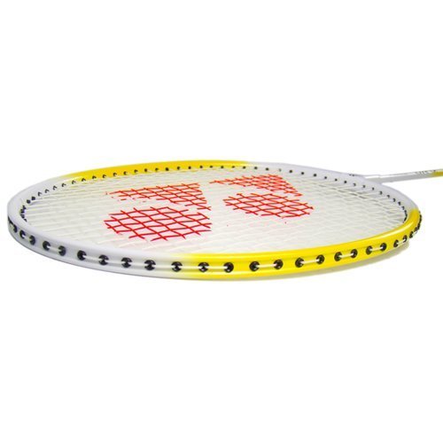 GR 303 Aluminium Strung Badminton Racquet (Half Cover) | Red