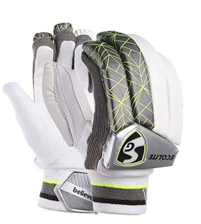 Cotton Ecolite Lh Batting Gloves | Youth | Cricket (Multicolor)