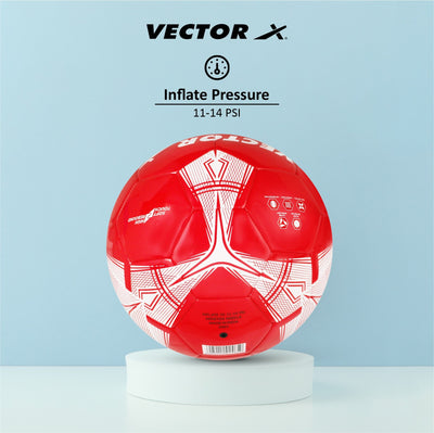 Venus Football - Size: 5 (Pack of 1 | Red | White)