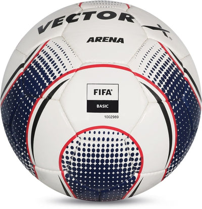 Arena Fifa Basic Certified Football - Size: 5 (Pack Of 1 | White | Blue)