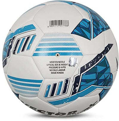 Reflect Pro Football - Size: 5 (Pack of 1)(White-Blue-Black)