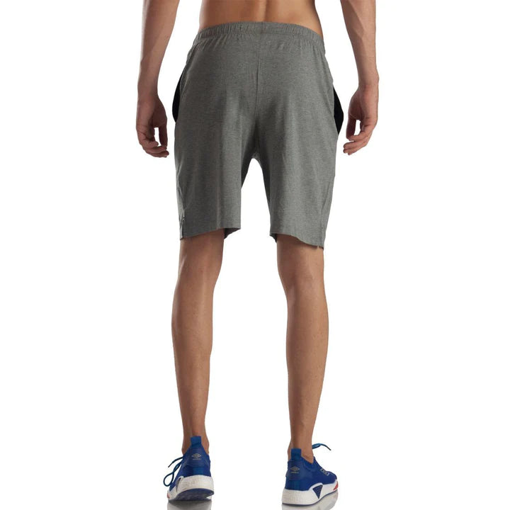 Men's Performance Shorts (Gun Metal) - Kriya Fit