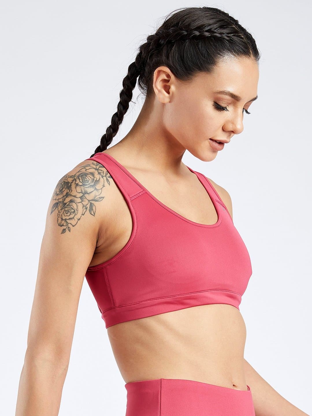 Creeluxe Power Me Hippie Pink Sports Bra