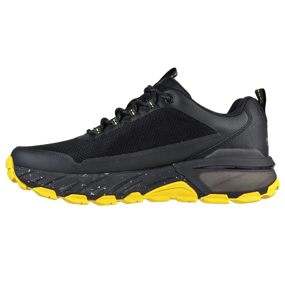 Men's Max Protect-Liberated Running Shoe (Black/Yellow)