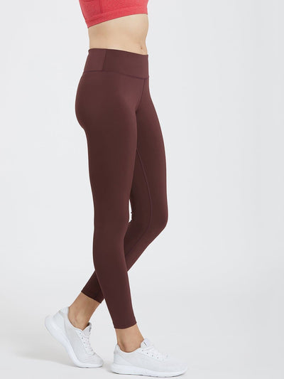 Creeluxe Flatter me Burgundy Full Length Leggings