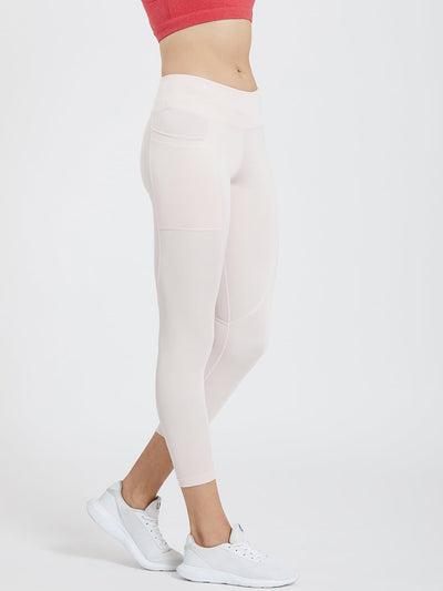 Maxtreme Power me Pastel Pink Ankle Pocket Leggings