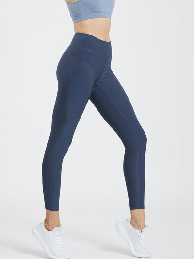 Creeluxe Ultimate Pacific Blue Full Length Pocket Leggings