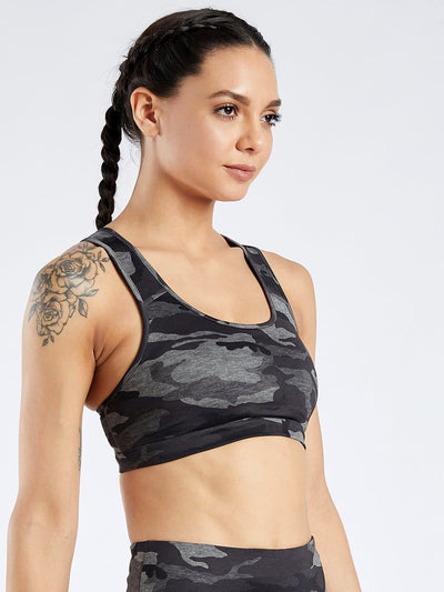 Maxtreme Camo Printed Sports Bra