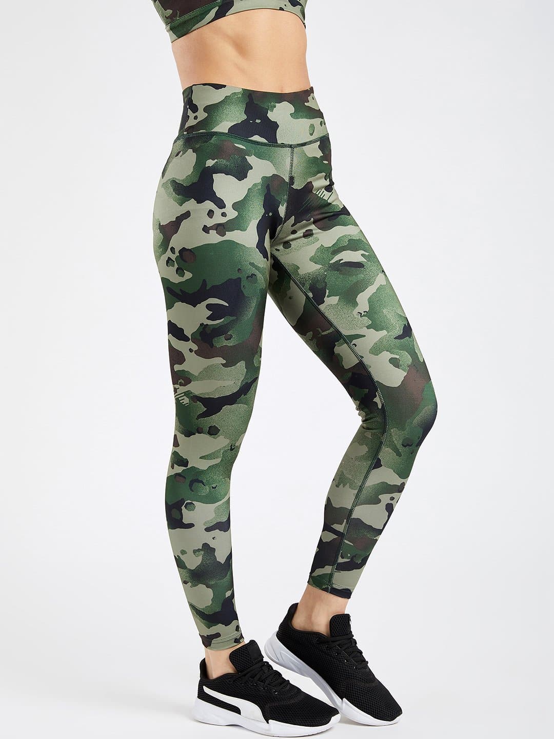 Essential Camo Printed Full Length Leggings #5