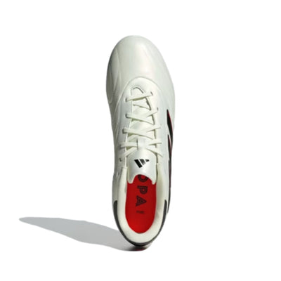 Copa Pure 2 League Football Shoe (Ivory/Core Black/Solar Red)