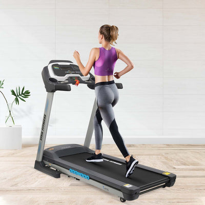 T-415 DC Motorized Treadmill with 3-Level Manual Incline