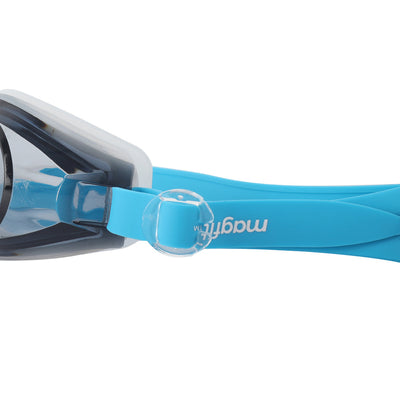Magfit Unisex Pro Aqua/Smoke Swimming Goggles