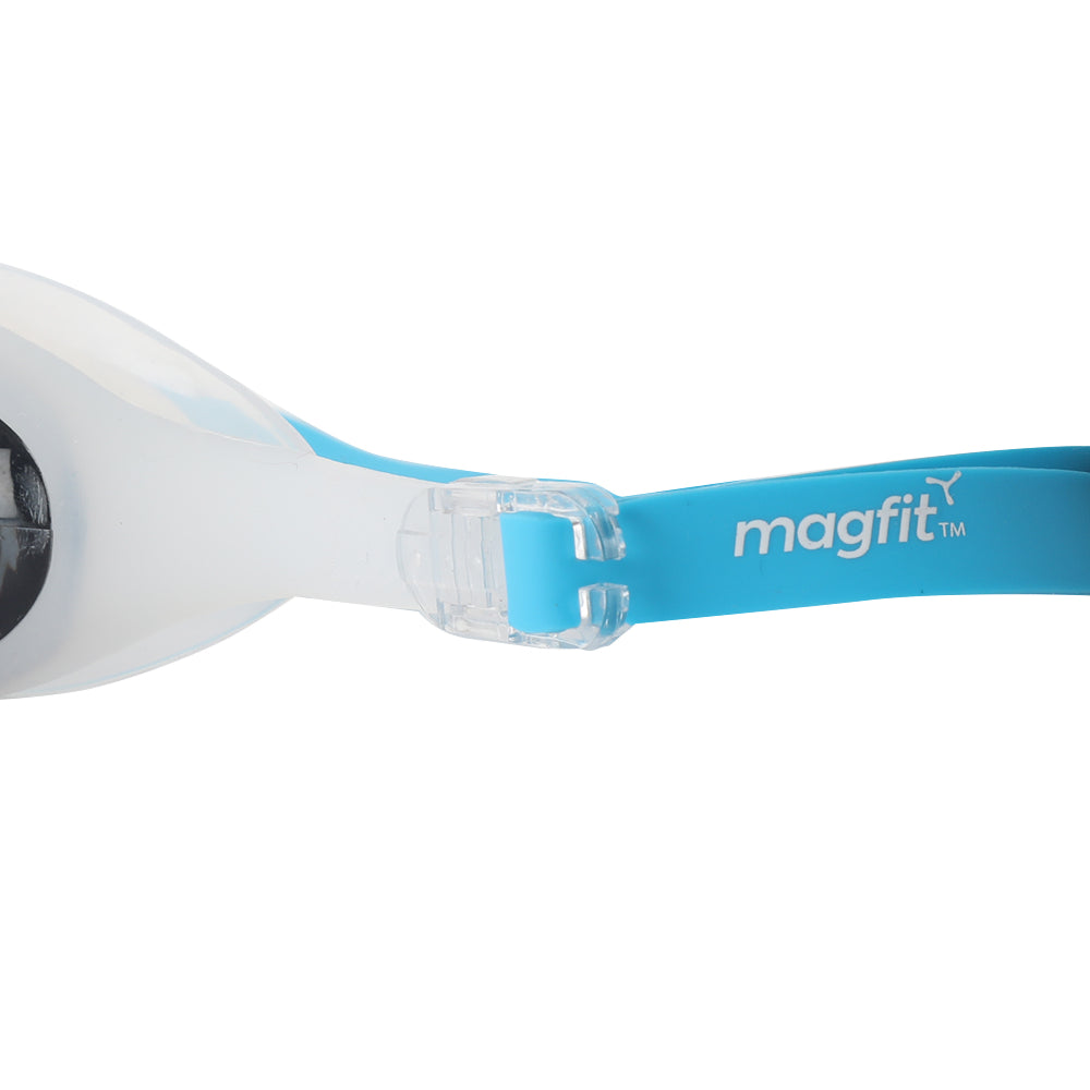 Magfit Unisex Elite Goggles Aqua/Smoke Swimming Goggles