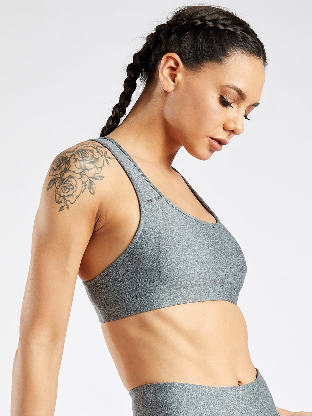 Maxtreme Active Grey Sports Bra