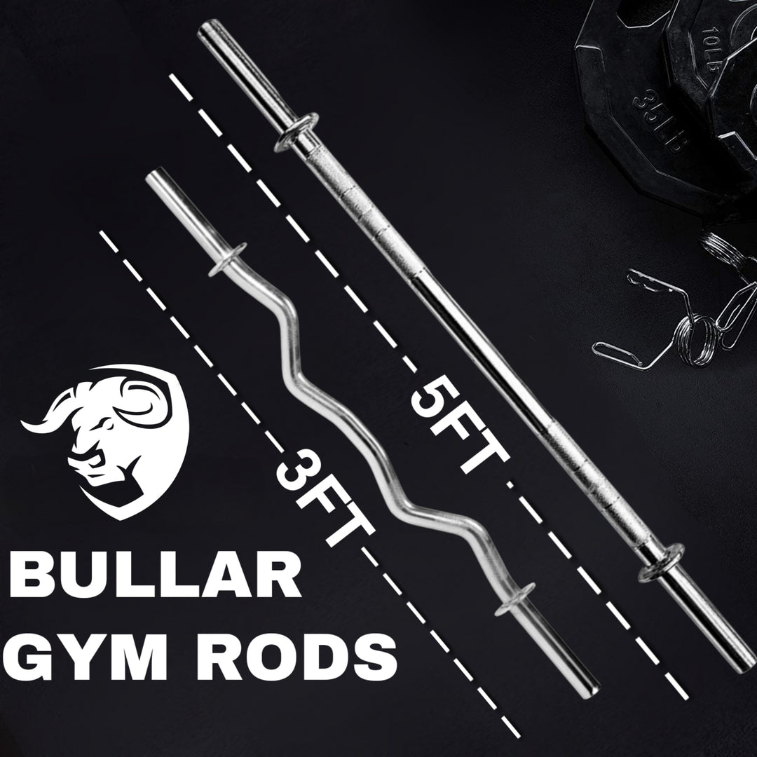 20kg gym equipments for home steel plates |Home Gym Kit with curl |plain rod Combo