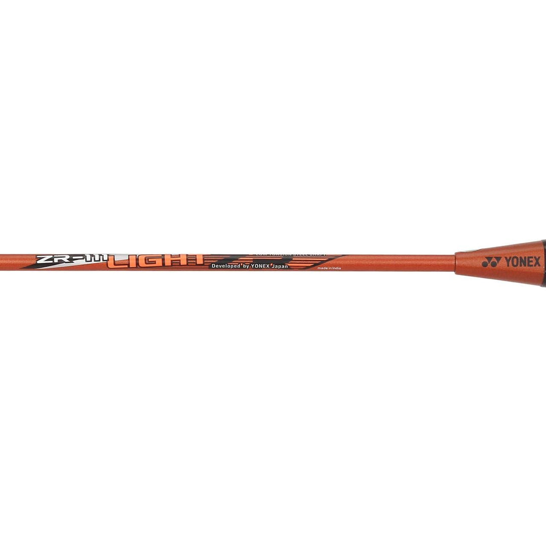 ZR 111LT Aluminium Strung Badminton Racquet (Orange)