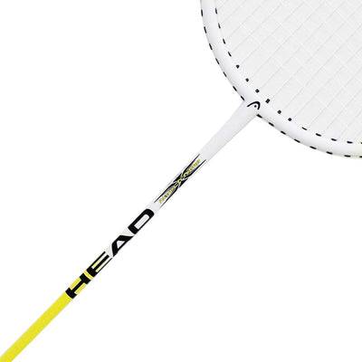 Nano Ti Comp Graphite Aluminium Badminton Racquet (Full Cover | Yellow White)