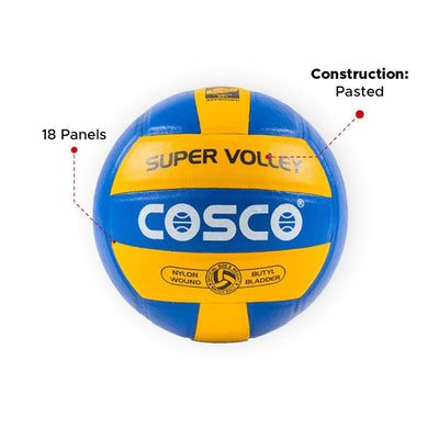 Super Volley Volleyball | Size 4 (Multicolour)