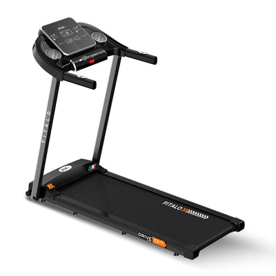 Drive T1 Lite (3.0 HP Peak) DC Motor Motorized Treadmill with AUX Input and Free DIY Installation Assistance for Home use