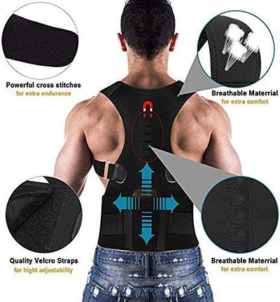 Posture Corrector (Shoulder and Back Belt Black)