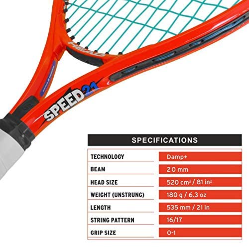 Speed 21 Tennis Racquet for Juniors