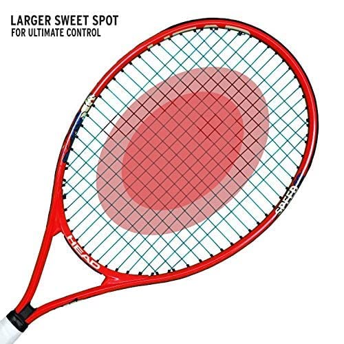 Speed Juniors Kid's 25 Tennis Racquet (240 g | Age 8-10) Frame: Aluminium | Multicolor