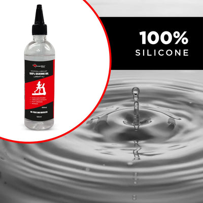 Multi-Purpose PMS-100 (100ml Silicone Oil Bottle) 100% Pure Silicone Treadmill Belt Lubricant | Full Belt Width Lubrication | No Odor & No Propellants | Nozzle Cap for Easy Application