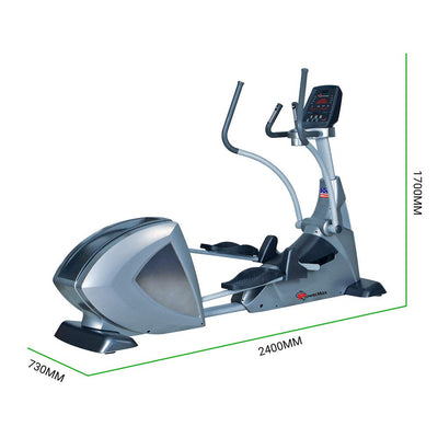 EC-3000 Elliptical Cross Trainer with 24 Level electromagnetic resistance