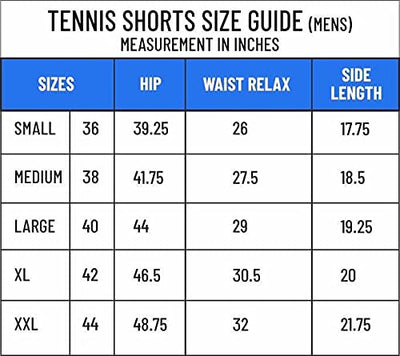 HPS-1103 Polyester Tennis Shorts Large | Dark Grey